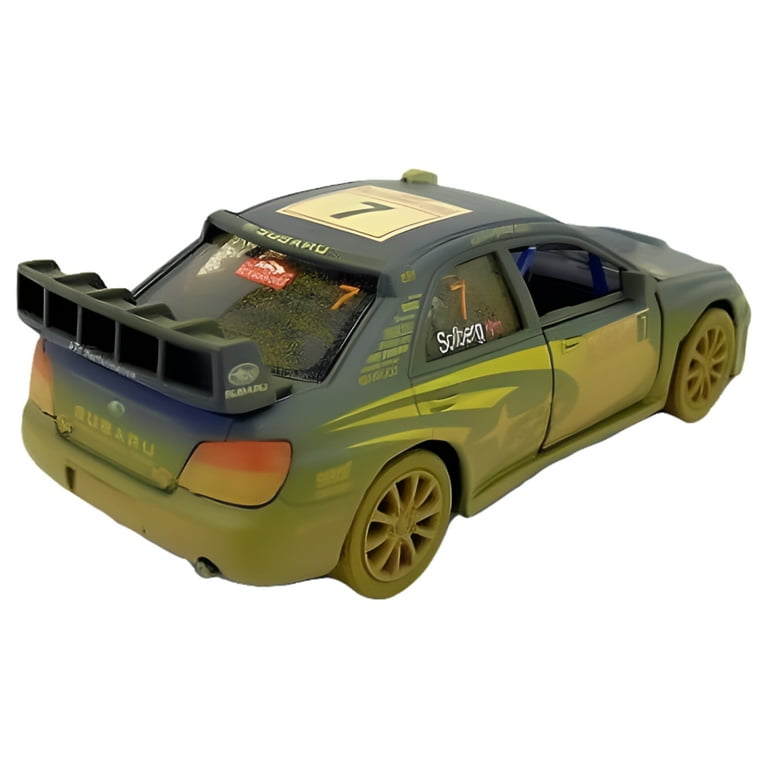 ミニカー rally car collection SUBARU Kinsmart Blue 2007 Subaru Impreza WRC STI Rallye Monte Carlo #7 1