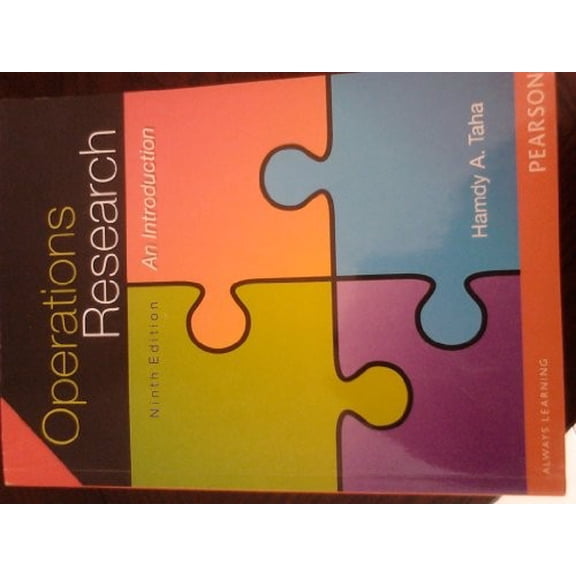 Pre-Owned Operations Research: An Introduction (9th Edition) (Hardcover) 013255593X 9780132555937