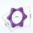 thumbnail image 2 of 1 Pce Adaptateur de Bride de Disque de Frein de Vélo/bicyclette à Moyeux Libres Filetés 44/48 mm, Alliage d'Aluminium, Accessoires de Bicyclette, 2 of 11