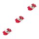thumbnail image 4 of Qarigey Plantilla de masaje cómoda y duradera para mujer Sandalias de cuerda de cáñamo de paja Suela Oxford es impermeable rojo 34 Type1 NO1, 4 of 6