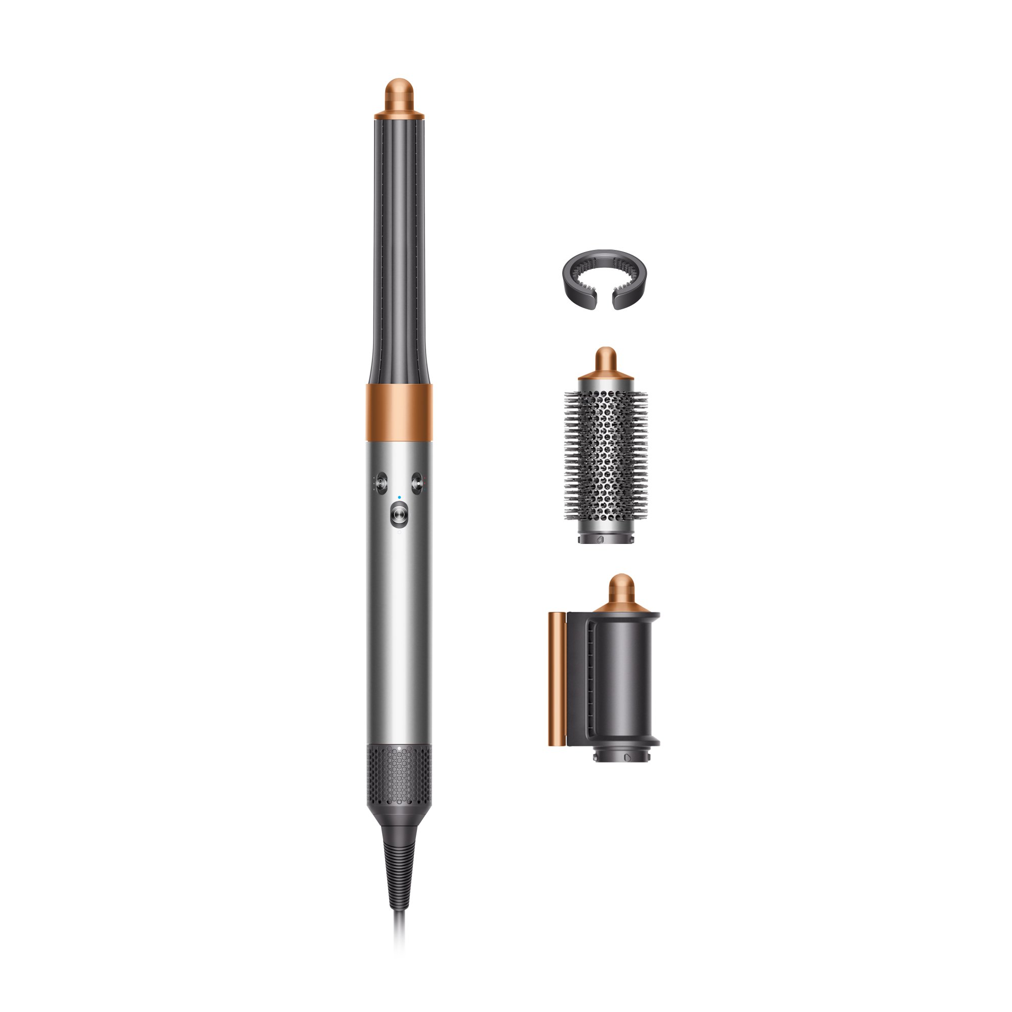Restored Premium Dyson Airwrap™ Origin Multi-styler Long | Nickel/Copper (Refurbished)
