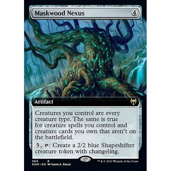 MtG Kaldheim Rare Maskwood Nexus (FOIL Extended Art) #369