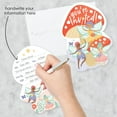 thumbnail image 2 of Big Dot of Happiness Let's Be Fairies - Shaped Fill-In Invitations - Fairy Garden Birthday Party Invitation Cards with Envelopes - Set of 12, 2 of 7