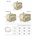 thumbnail image 2 of Yellow Sunflowers Toaster Cover 4 Slice, Large Kitchen Appliance Covers, Spring Gnomes Hydrangea Daisy Plants Toaster Oven Cover with Loop, Bread Machine Cover Polyester Dust Cover Protection, 2 of 4