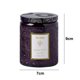 thumbnail image 2 of Vela fragancia romántica YONGSHENG 7 oz 40 horas de combustión color morado, 2 of 5