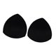 thumbnail image 4 of Almohadillas triangulares para , almohadillas de esponja para mujer, copas de extraíbles para mujer, accesorios transpirables para Negro Sunnimix Inserto de almohadilla de sujetador, 4 of 8