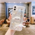 thumbnail image 1 of Sanrio mymelody cadena Cinnamoroll con colgante fundas de teléfono para Samsung S22 Ultr S21 S20 FE A71 A52 5G A53 5G Note 20 Fivean unisex, 1 of 2