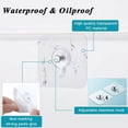 thumbnail image 4 of Effortless Installation No-Trace Stickers, 20Pcs Waterproof Adhesive Wall Mounts for Smooth Clean Firm Surfaces, Innovative Mounting Solutions for Your Decorative Needs, 4 of 5