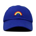 thumbnail image 4 of DALIX Rainbow Baseball Cap Womens Hats Cute Hat Soft Cotton Caps in Royal Blue, 4 of 7