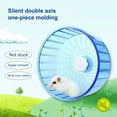 Silent Hamster Wheel Double Bearing Axis Rounded Edge Quiet Spinner Hamster Running Wheels for