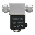 thumbnail image 1 of Solenoid Valve for Aquarium CO2 System Regulator DC Output Connect *1 External Thread Single Head Noiseless Low Version, 1 of 7