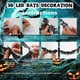 thumbnail image 4 of Lámpara de murciélago de Halloween LED 3D, 24 piezas, 4 of 6