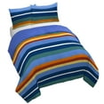 thumbnail image 3 of Saturday Park Vintage Stripe 100% Organic Cotton Kids' Duvet Cover & Sham Set, Multicolor, Duvet Sets, 3 of 7