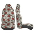 thumbnail image 4 of Fotbe Leopard Print Rose Pattern Automotive Seat Covers for Cars Trucks and SUVs – Car Seat Covers for Front Seats,Protective Seat Covers,Vehicle Seat Covers, Set of 2, 4 of 9