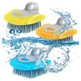 thumbnail image 4 of SZXZYGS Kitchen Cleaning Brush Household Cleaning Tools Handle Cleaning Brush Household Cleaning Dishwashing Brush Vegetable and Fruit Cleaning Pot Brush Convenient, 4 of 8