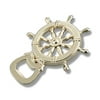 Kate Aspen Gold Nautical Ship Wheel, Party Favor Bottle Opener, One Size