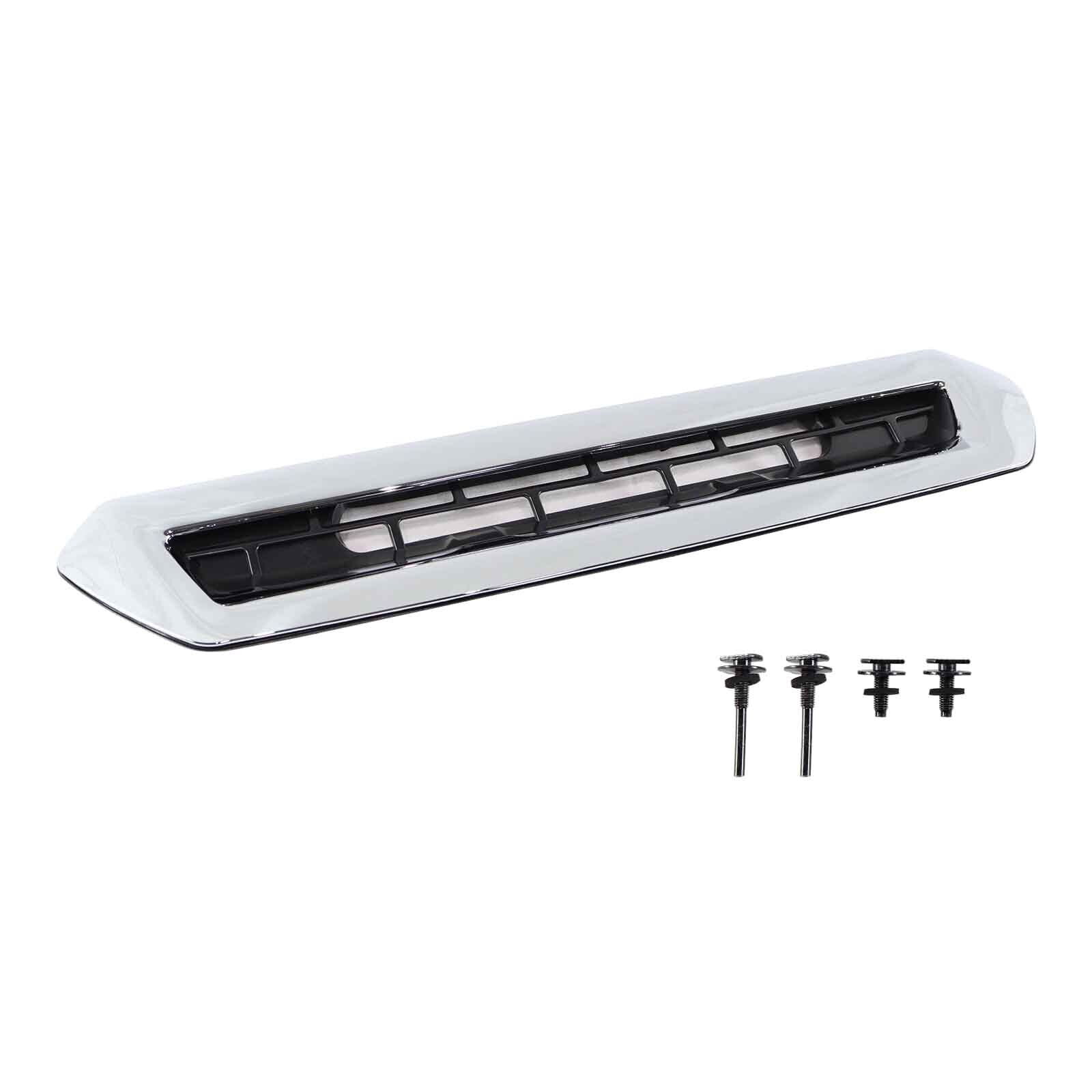 New Chrome Hood Air Vent For 17-19 GMC Sierra 2500 HD 3500 HD 6.0L 6.6L 84240942
