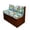 Tropical Fruit Flower Print, variant on XYZCANDO Mandala Print RV Dinette Cushions Comfortable Rv Accessories for Inside Furniture Covers Washable Couch Cover 2 Cushion Sofa Slip Covers Travel Trailer Accessories Easy to Install Cute Print