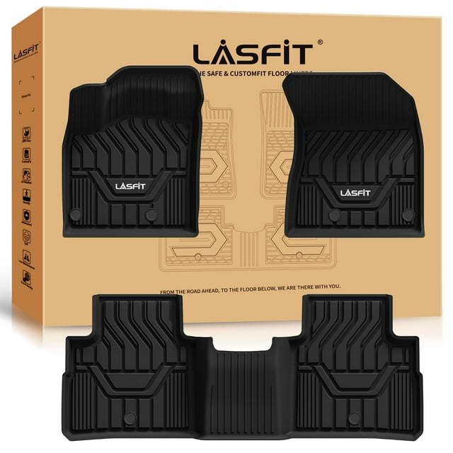 Alfombrillas LASFIT para Nissan Rogue 2021-2025, todo tipo de clima, TPE