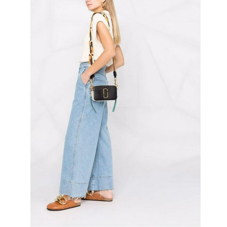 Marc Jacobs Women's The Snapshot Bag, Black/Multi, One Size: Handbags