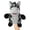 C, variant on Plush Animal Hand Puppets, Realistic Soft Stuffed Zoo Friends with Movable Mouth for Role Play, Storytelling & Teaching, 11"