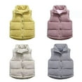 thumbnail image 2 of XBASW Kids Baby Girls Boys Girls Corduroy Vest Autumn Winter Sleeveless Jacket Soild Tank Tops Thick Button Waistcoat Outerwear for 1-7Y, 2 of 7
