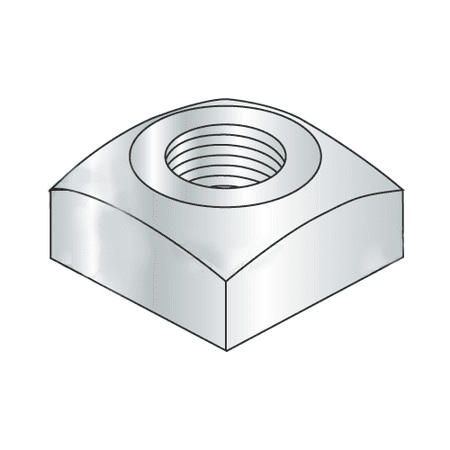 

1 1/2-6 Regular Square Nuts / Steel / Zinc (Quantity: 10 pcs)