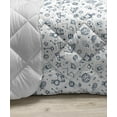 thumbnail image 3 of Planet Down Alternative Comforter, Space Star Clusters Constellation Satellites Stars Illustration, Microfiber Quilt for All Season, 5 Sizes, Ceil Blue and Charcoal Grey, by Ambesonne, 3 of 3