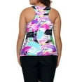 thumbnail image 5 of Women Tankini Swimsuits Swimwear Racerback 2 Piece Bathing Suits with Short Petite, 5 of 6