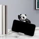 thumbnail image 4 of Preciosa estatua de panda, soporte para teléfono de escritorio, figura decorativa para oficina y hogar. De pie, 4 of 9