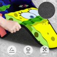 thumbnail image 3 of Goofa SpongeBob SquarePants Print 4-Piece Floor Mats, Heavy-Duty Rubber Liners, Anti-Slip Design, All-Season Automotive Protection, Vehicles, Cars, Trucks, and SUVs, 3 of 7