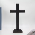 thumbnail image 2 of Cruz de religiosa Jesús Decoración Regalos Artesanía Reliquias Oración Coleccionable Capilla Estatua cristiana para dormitorio Acción de, 2 of 9
