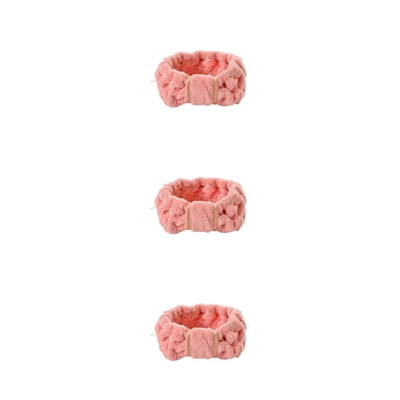 Sonducket Banda para el cabello de cara Coral Fleece Diadema deportiva Artículos para el hogar Accesorios de estilo para Spa Cuidado de la piel Type1 NO1