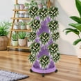 thumbnail image 5 of ChicYu Stackable 3-Petal Plastic Planter for Strawberries,Tiered Gardening Basin for Herbs, Vertical Indoor Outdoor Gardens Purple, 5 of 5