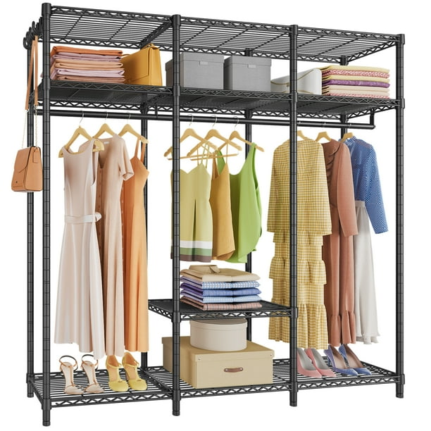 VIPEK V30 Garment Rack Heavy Duty Clothing Racks Freestanding Clothing ...