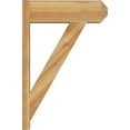 thumbnail image 3 of Ekena Millwork 8"W x 24"D x 36"H Traditional Rough Sawn Craftsman Outlooker, Western Red Cedar, 3 of 4
