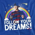 thumbnail image 2 of Friday The 13Th Follow Your Dreams Women's T Shirt, Royal, Medium, 2 of 6