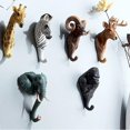 thumbnail image 3 of Animal Wall Hooks Coat Rack Decoration Resin Crafts Simulation Forest Animal Hook(Chimpanzees), 3 of 4