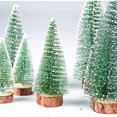 thumbnail image 4 of Mini árbol de Navidad artificial JanHm decoración de mesa 9 piezas EFECTO nieve, 4 of 4