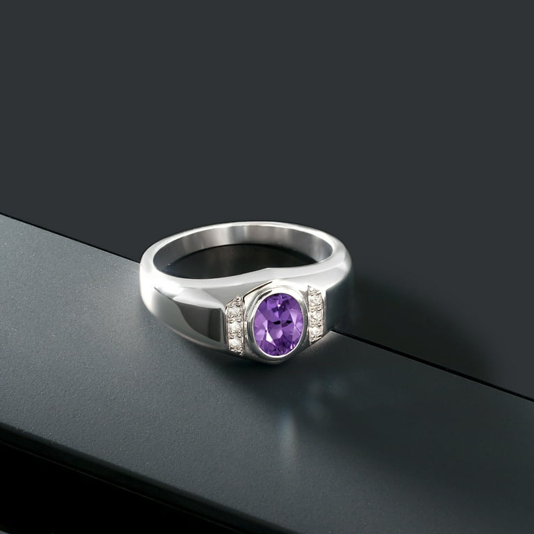 【美品】GEM STONE KING リング Silver925 #12 Gem Stone King Men's 925 Sterling Silver Round Green
