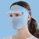 thumbnail image 2 of Sombrero Para El Sol Ice Silk Sunscreen Mascarilla facial a prueba de viento Ciclismo Deportes al aire libre Beach Sun Hat, 2 of 4