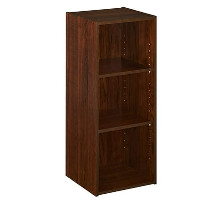 - 1305 Stackable 3-Shelf Organizer, Dark Cherry ClosetMaid