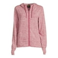 thumbnail image 5 of Athletic Works Women's Super Soft Lightweight Zip Up Hoodie Jacket, 5 of 5