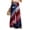 #01 Deep Red, variant on Womens 250th Anniversary Pajama United States USA Flag Print Elastic High Waist Pants Slit Baggy Wide Leg Casual Soft Pajama Bottoms, #01 Sky Blue, L