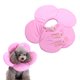 thumbnail image 3 of PET PET PERRO RECUPERACIÓN COLLAR Paño Curación de la herida Cono protector Elizabethan Collar para el cachorro Gato Tamaño M (flo HOMEMAXS mx2945878, 3 of 5