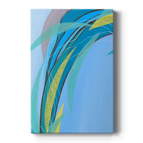 Circulating Flow III Premium Gallery Wrapped Canvas - Ready to Hang