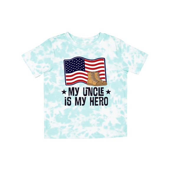 Inktastic My Uncle is My Hero Military Nephew Boys or Girls Toddler T-Shirt
