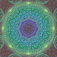 thumbnail image 1 of Ahgly Tapis d'Intérieur Lavable en Machine Carré Vert Menthe, 8 Pieds Carré, 1 of 7