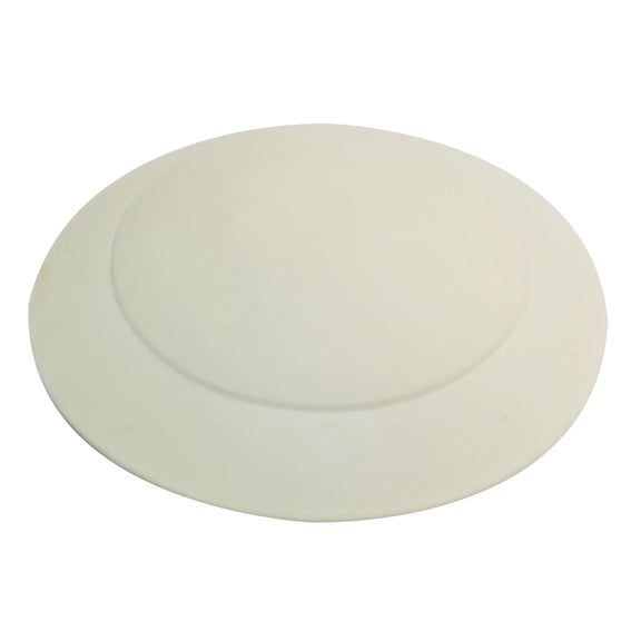 Keeney  1-1/2 in. Dia. White  Rubber  Tub Stopper