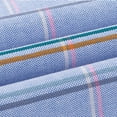 thumbnail image 5 of Men's Plaid Shirts Long Sleeve Button Down Polo Shirt Casual Regular Fit Gingham Lightweight T Shirt Tops, 5 of 8
